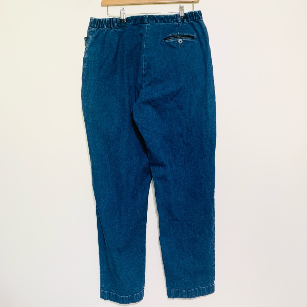 Casual Blue Denim Pants Westbound High waisted - Picture 5 of 5